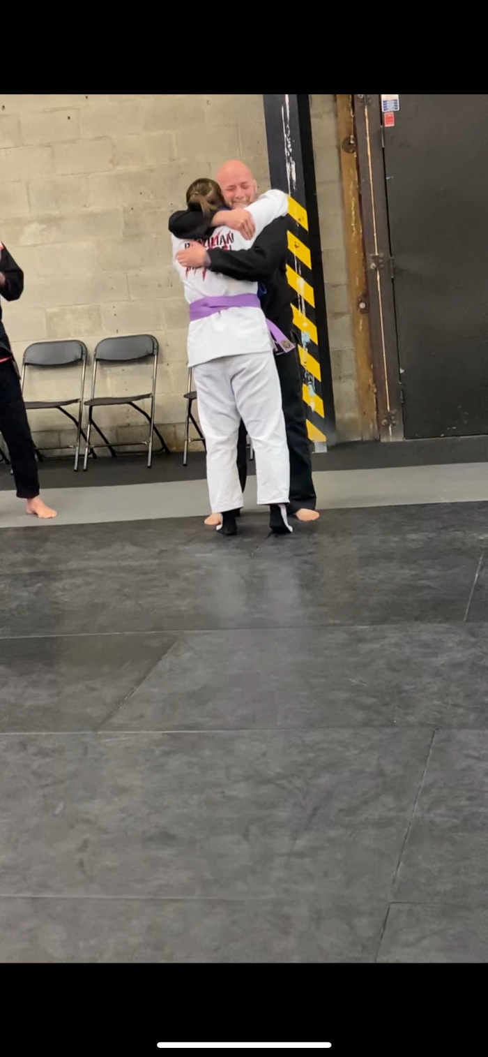 Purple belt · December 4, 2023 · Promoted by Jonathan Burnley
