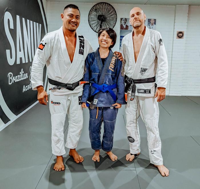 Blue belt · October 4, 2022 · Promoted by Chep Panuwat
