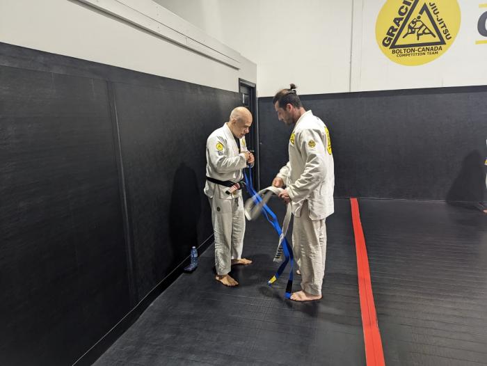 Blue belt · December 4, 2023 · Promoted by R. David Gonzalez