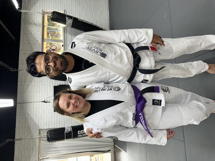 Purple belt · September 8, 2023 · Promoted by Mario Espindola
