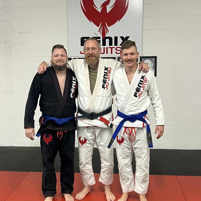 Blue belt · November 6, 2023 · Promoted by Jason Bebber