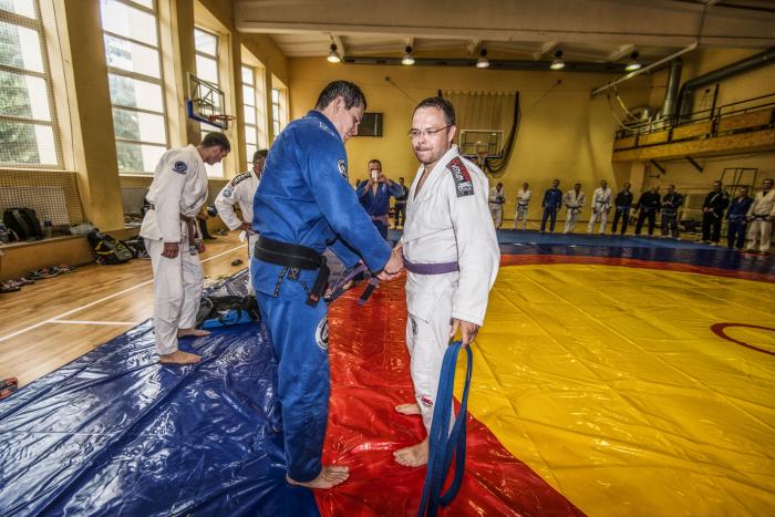 Purple belt · August 1, 2015 · Promoted by Roger Gracie