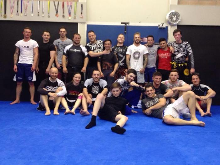 Team Underdog under Darren Clark back in 2014 in Kircaldy
