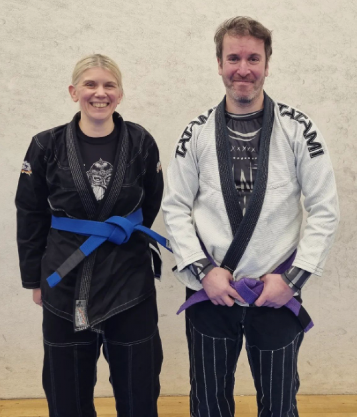 Blue belt · December 6, 2023 · Promoted by Duncan Williams