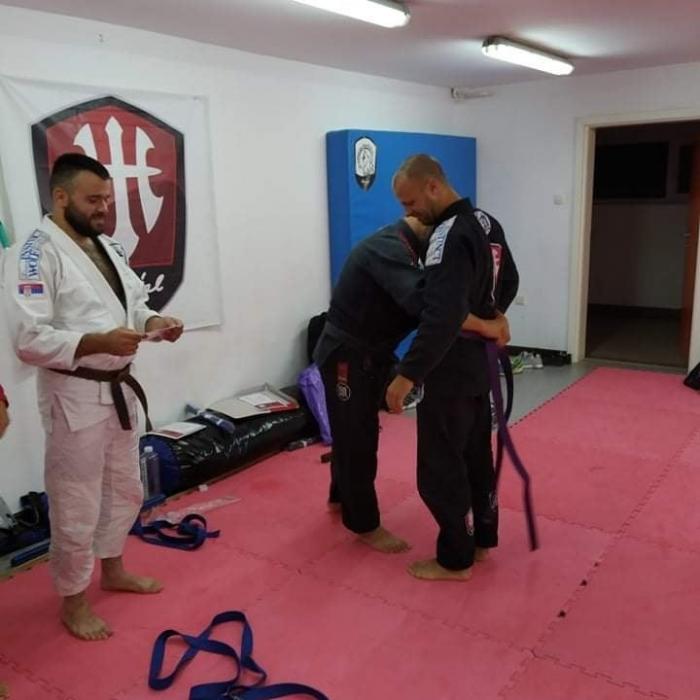 Purple belt · August 6, 2021 · Promoted by Slobodan Davitkov
