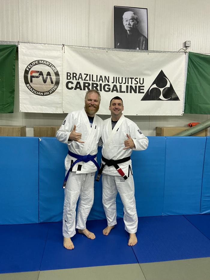 Blue belt · December 5, 2023 · Promoted by Roy Noonan