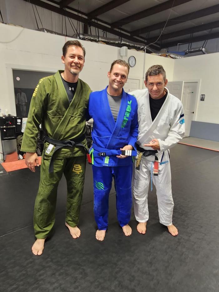 Blue belt · February 10, 2011 · Promoted by Andrea Stoppa