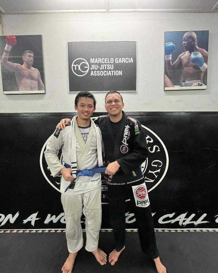 Blue belt · November 29, 2023 · Promoted by Ali Remezani Bayani