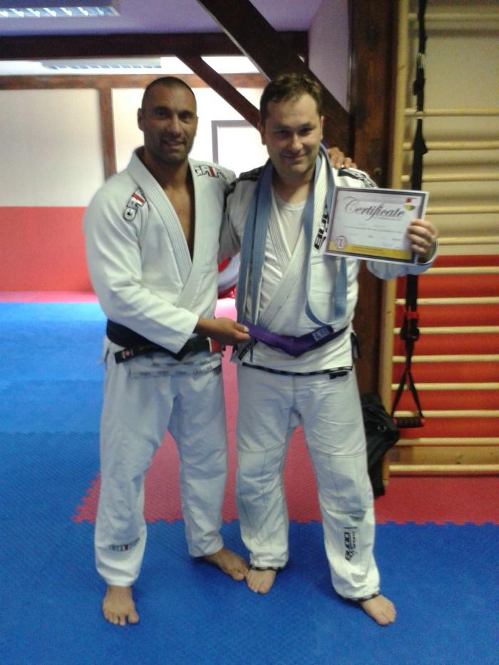 Purple belt · June 15, 2014 · Promoted by Bojan Mirković