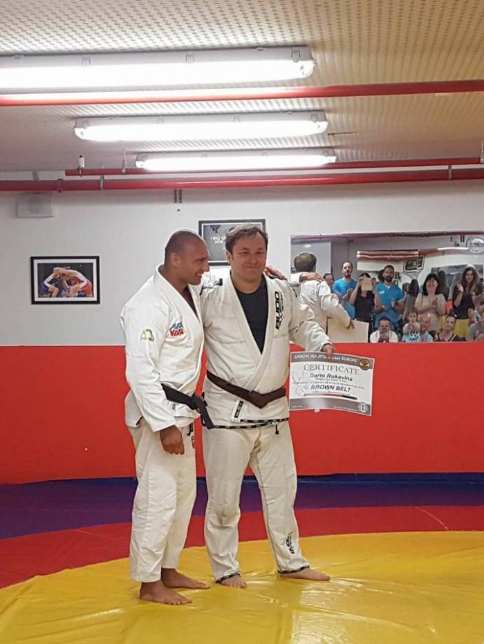 Brown belt · June 11, 2017 · Promoted by Bojan Mirković / Ricardo Murgel, JJK Newaza / Union Team