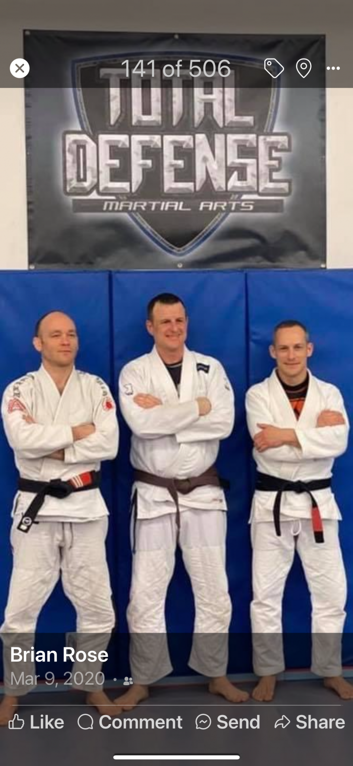Brown belt · March 8, 2020 · Promoted by Dennis Hayes