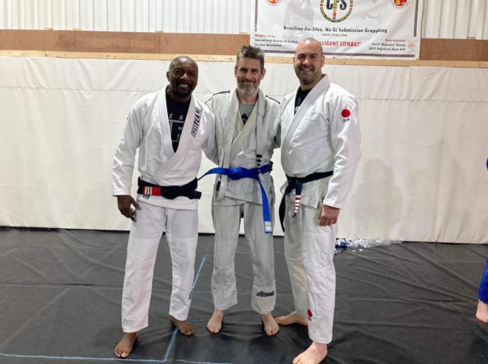Blue belt · July 23, 2022 · Promoted by Martyn Cahill