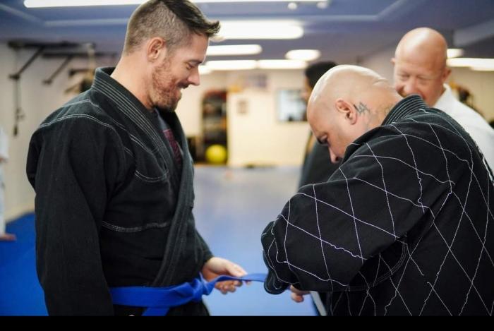 Blue belt · January 14, 2023 · Promoted by Justin Del Real