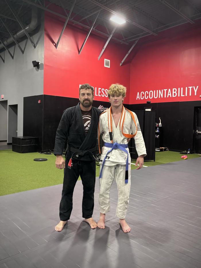 Blue belt · November 13, 2023 · Promoted by Brad Harper