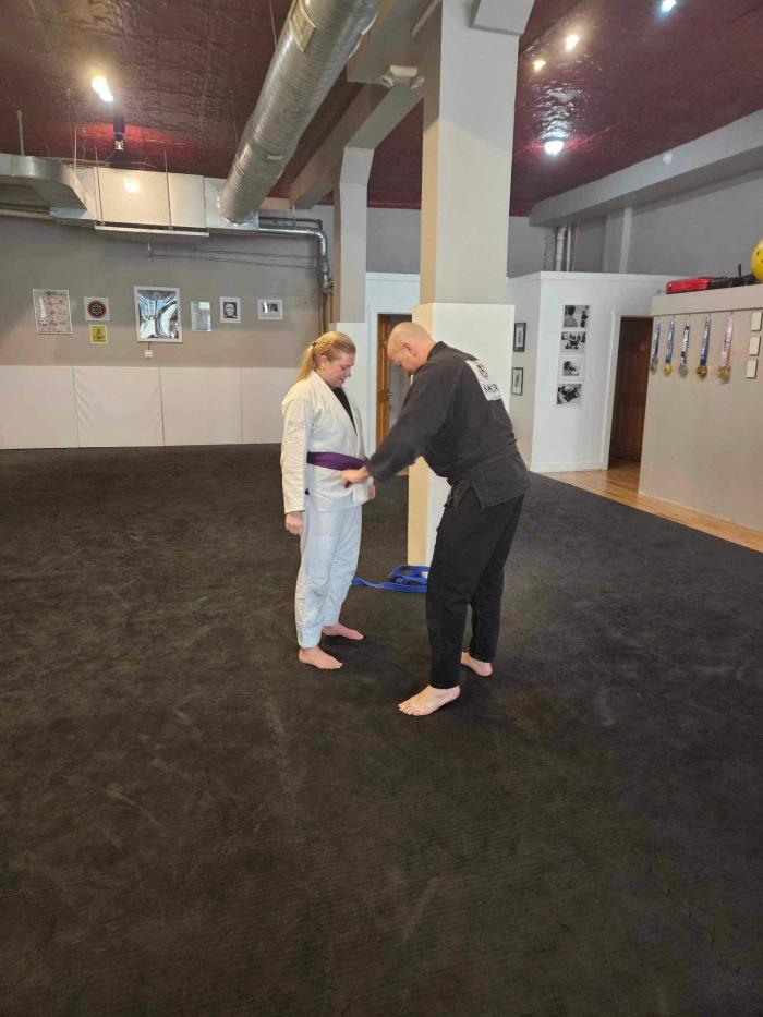 Purple belt · December 8, 2023 · Promoted by Steve Haydock