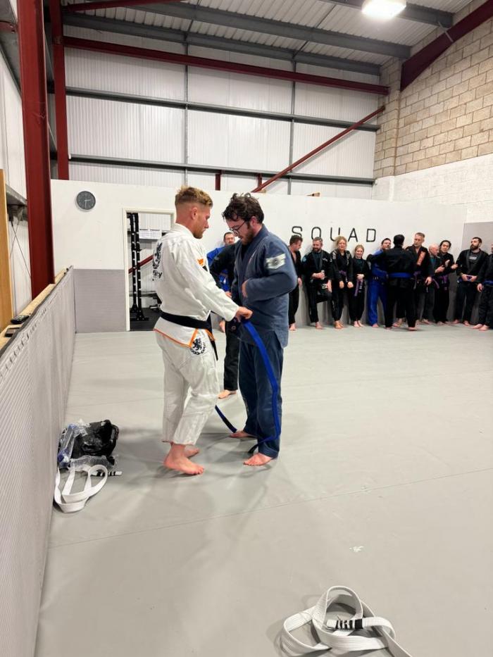 Blue belt · December 9, 2023 · Promoted by Matt Drury