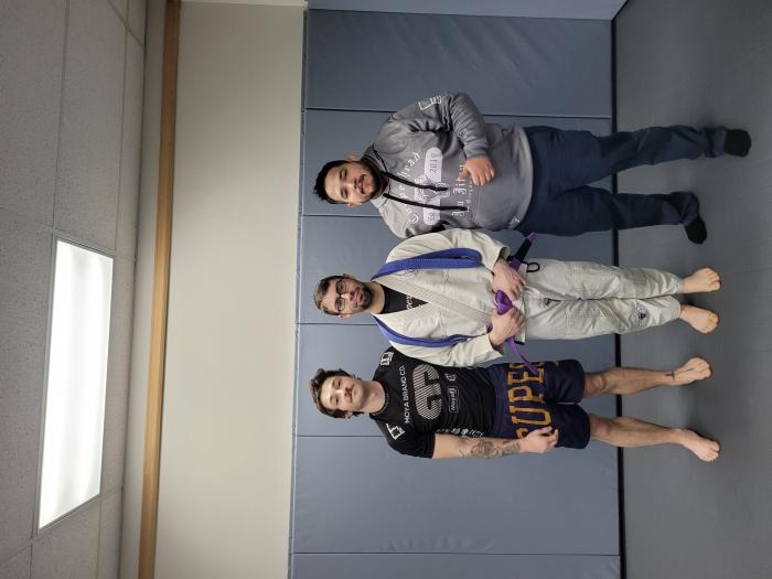 Purple belt · December 9, 2023 · Promoted by Logan Skinner