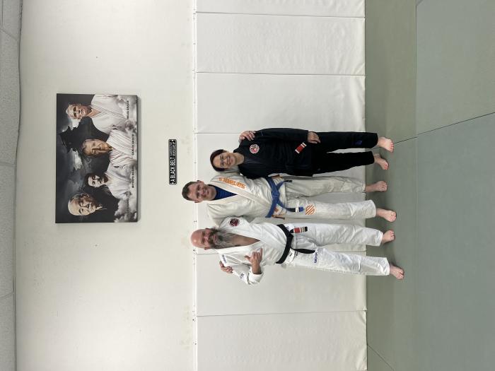 Blue belt · August 13, 2021 · Promoted by Pat Vacanti