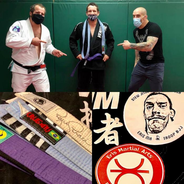 Purple belt · November 4, 2020 · Promoted by Tim Gane