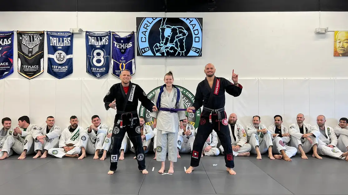 Purple belt · December 9, 2023 · Promoted by Greg Hamilton