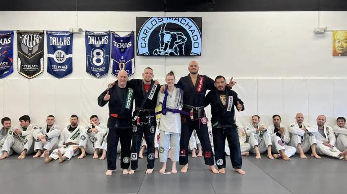 Purple belt · December 9, 2023 · Promoted by Greg Hamilton