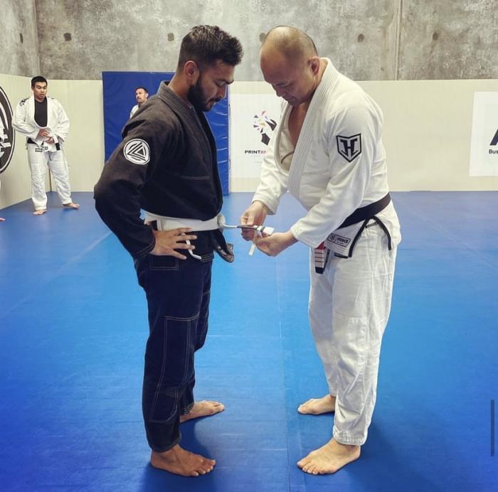 White Belt 2nd Stripe