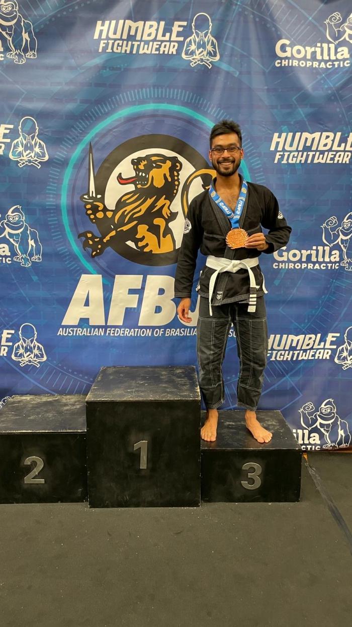 Bronze Medal at Perth Cup Gi Championship