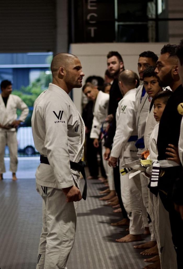Class at Virtue BJJ