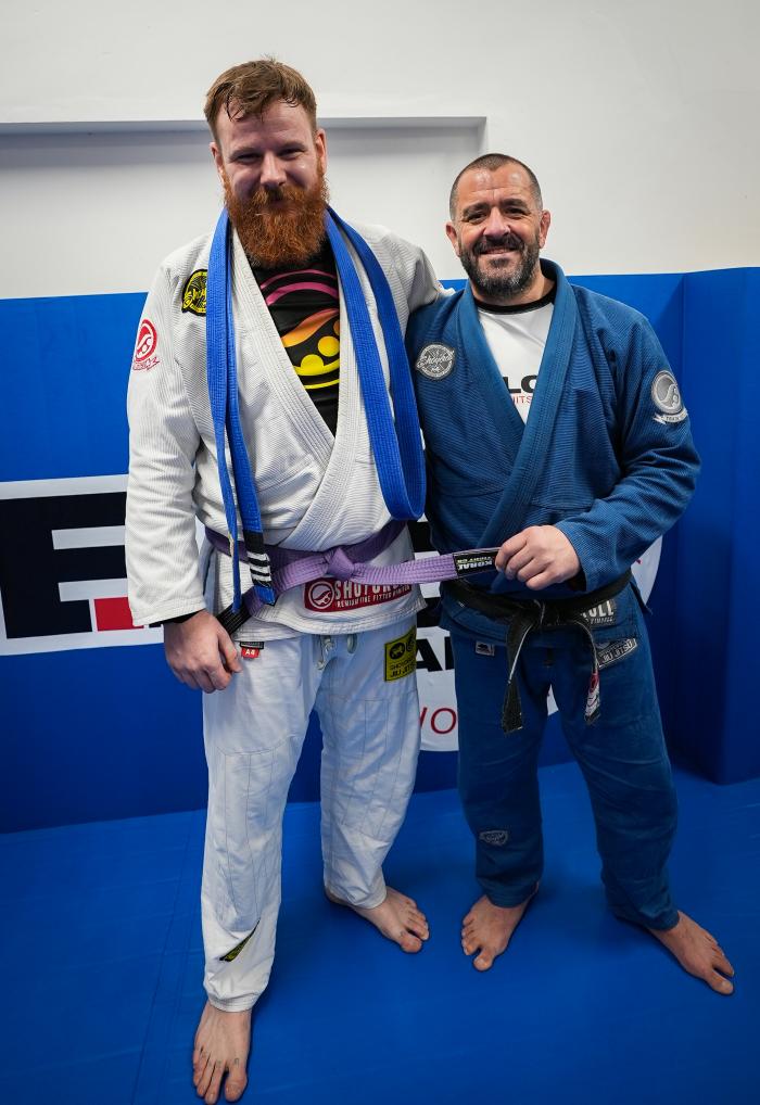 Purple belt · December 9, 2023 · Promoted by Matthew Callaghan