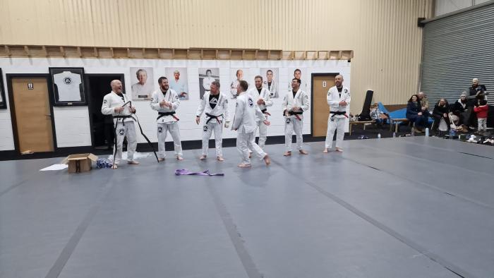Brown belt · December 9, 2023 · Promoted by Ian Fell