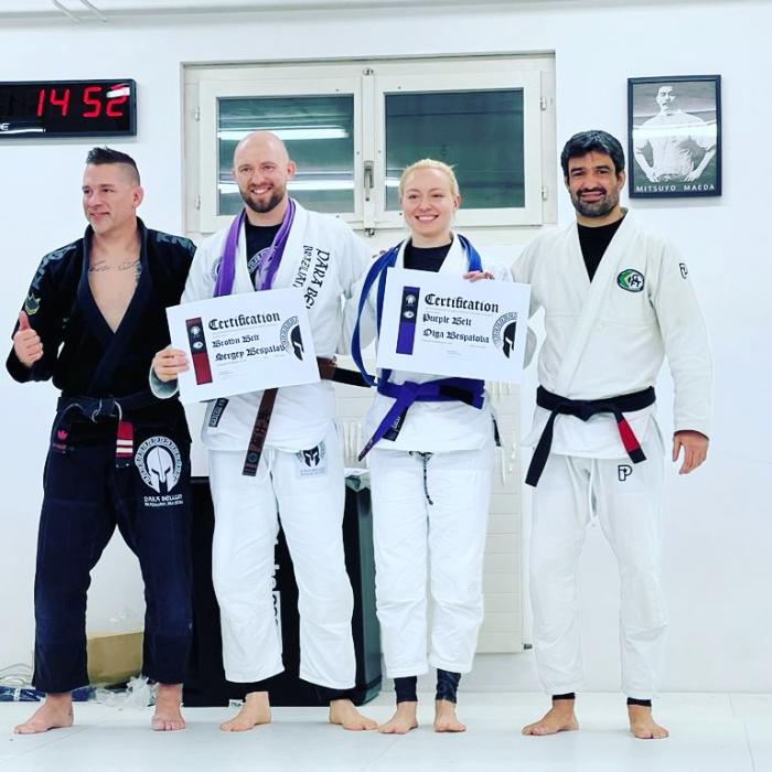 Brown belt · December 9, 2023 · Promoted by Stefan Rüegg