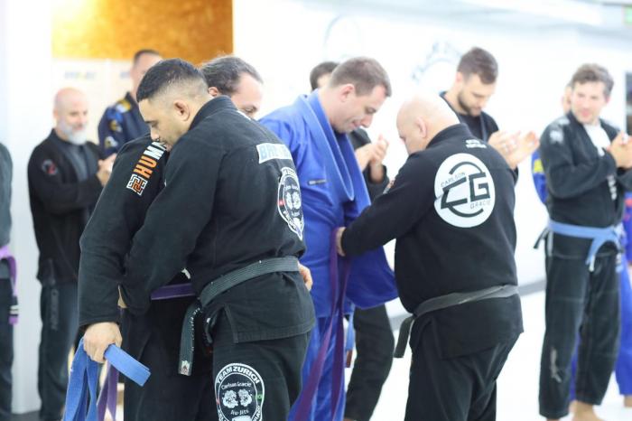 Purple belt · November 13, 2023 · Promoted by Carlson Gracie (Jr.)