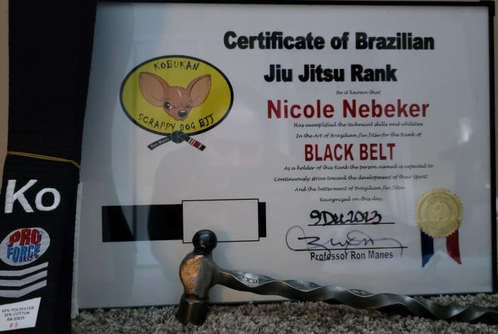 Black belt · December 9, 2023 · Promoted by Ron Manes