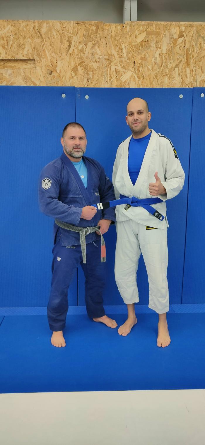 Blue belt · May 31, 2021 · Promoted by Vladislavs Cernavskis