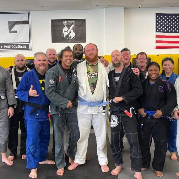 Blue belt · December 9, 2023 · Promoted by Jacob Michael Bateman