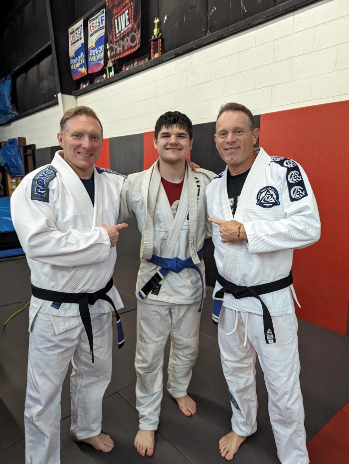 Blue belt · December 10, 2023 · Promoted by Troy Champney