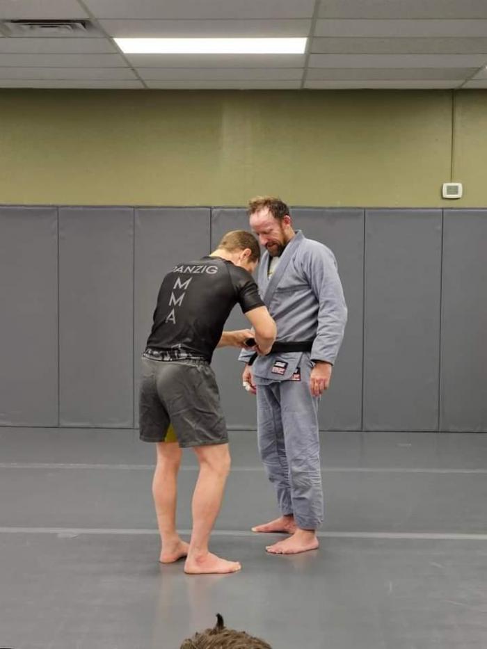 Black belt 1st degree · December 9, 2023 · Promoted by Mac Danzig
