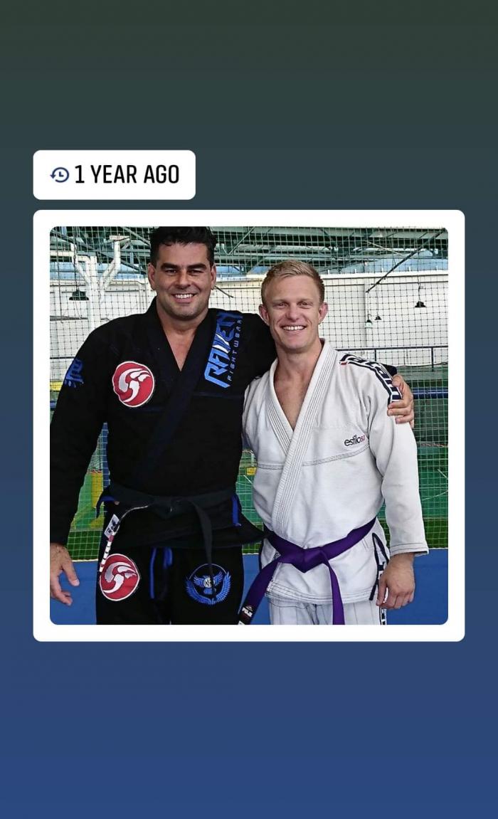 Purple belt · May 21, 2018 · Promoted by Fabrício Pereira da Silva