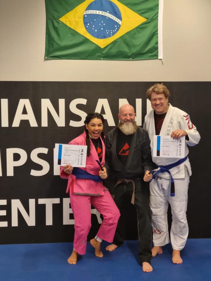 Blue belt · December 7, 2023 · Promoted by Richard Haye