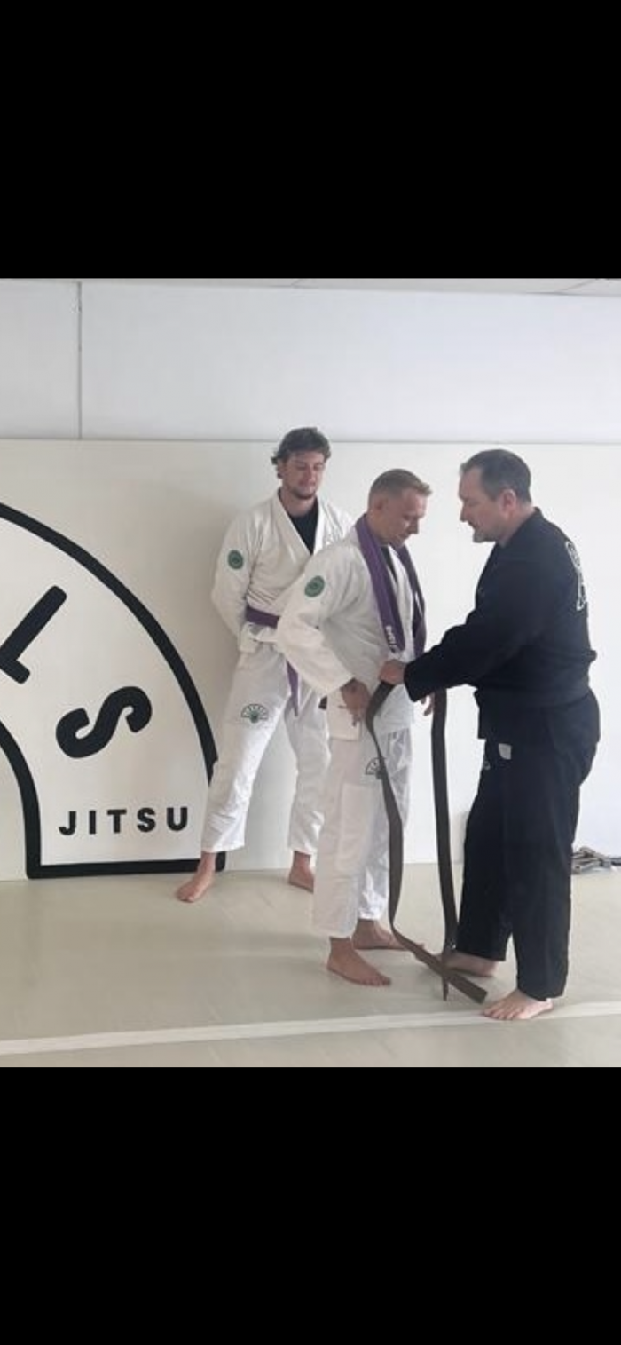 Brown belt · December 9, 2023 · Promoted by John Walton