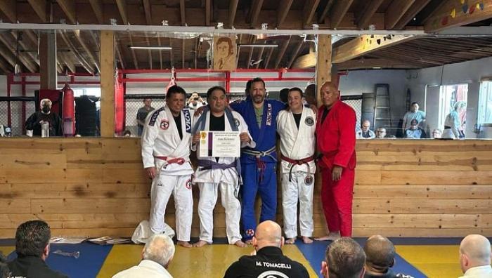 Purple belt · December 9, 2023 · Promoted by Mario Rios