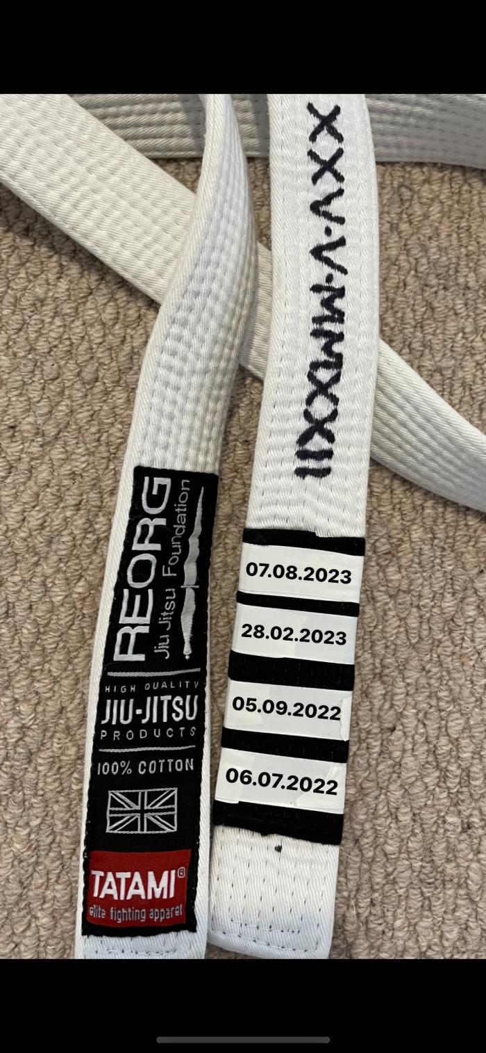 White belt · May 25, 2022