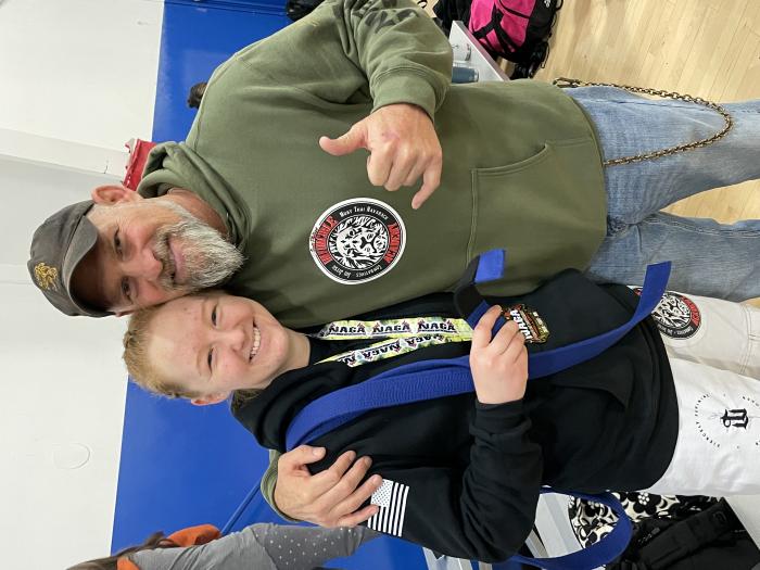 Blue belt · December 2, 2023 · Promoted by Scott Phillips