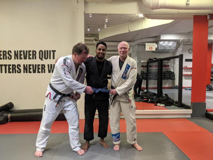 Blue belt · December 12, 2023 · Promoted by Anders Nyh