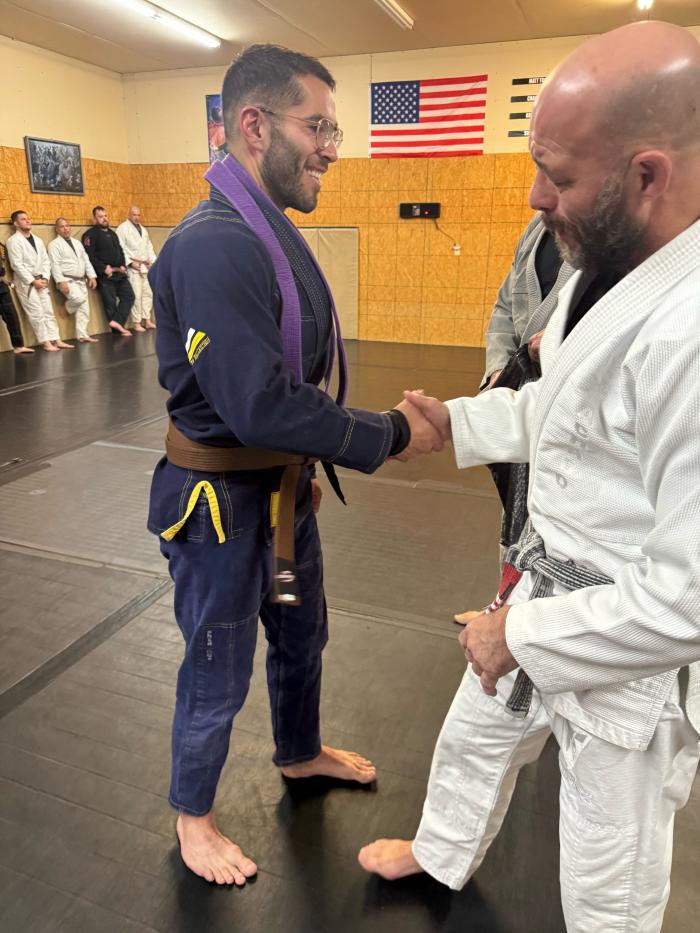 Brown Belt from Matt Tonubbee & Christian Derr