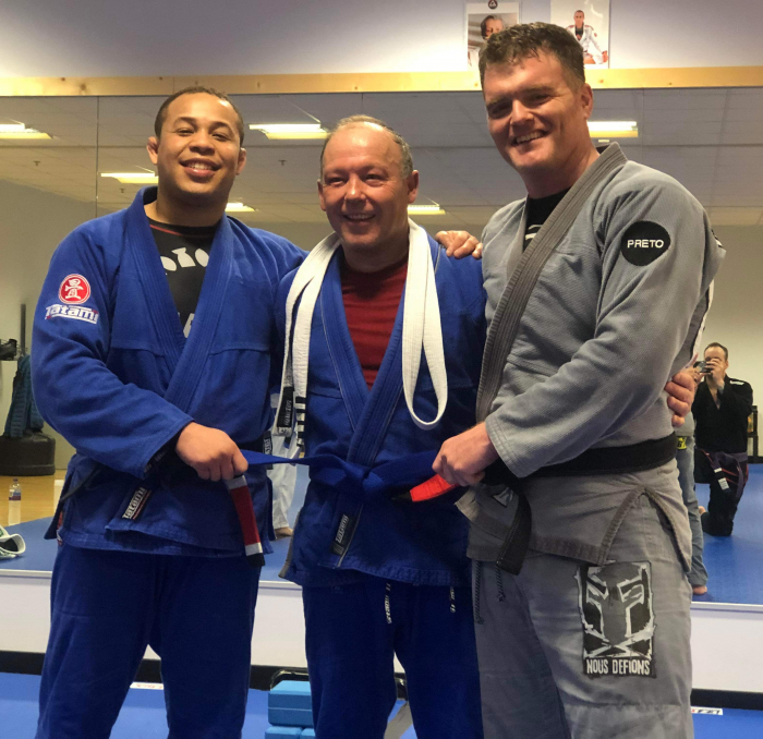 Blue belt · December 4, 2021 · Promoted by Keli Manglona