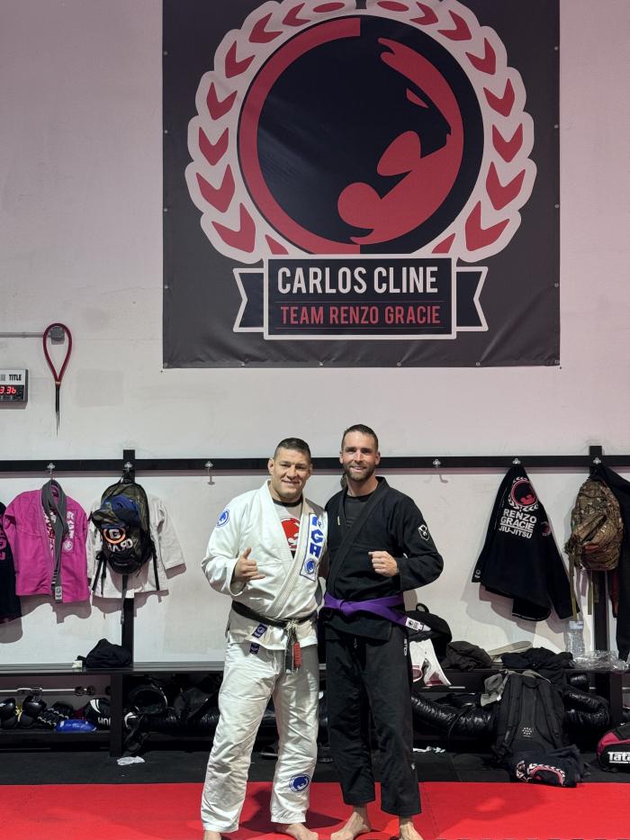 Purple belt · December 4, 2023 · Promoted by Carlos Cline