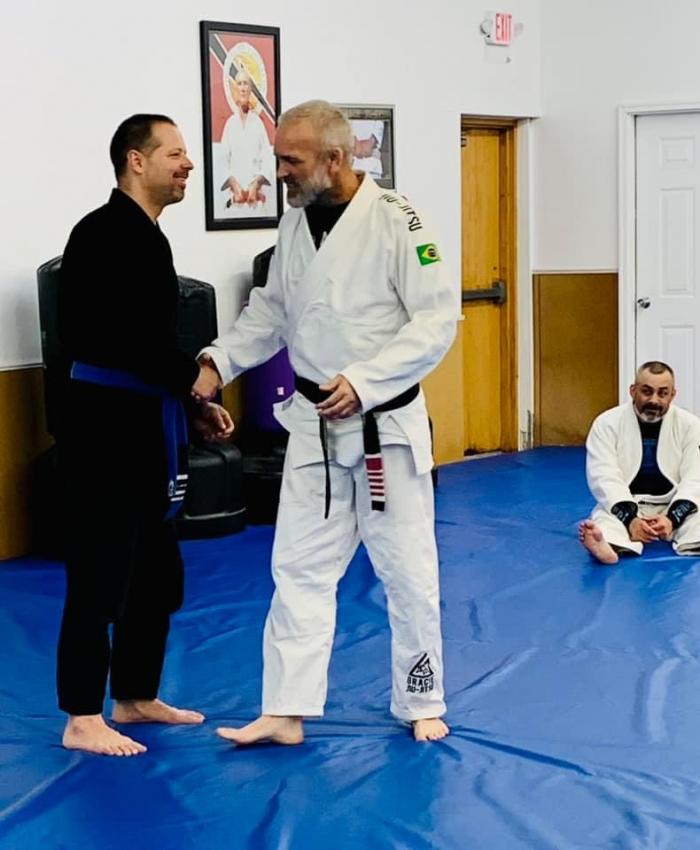 Blue belt · January 8, 2017 · Promoted by Chet Schemahorn