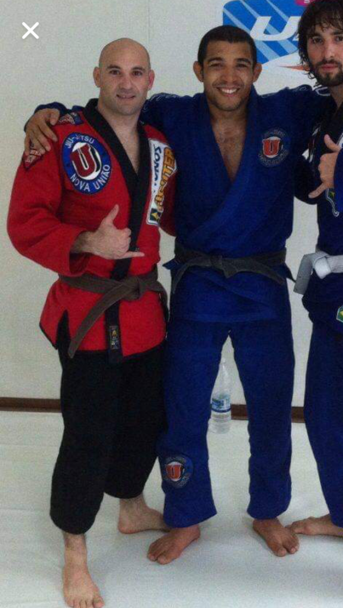 With José Aldo