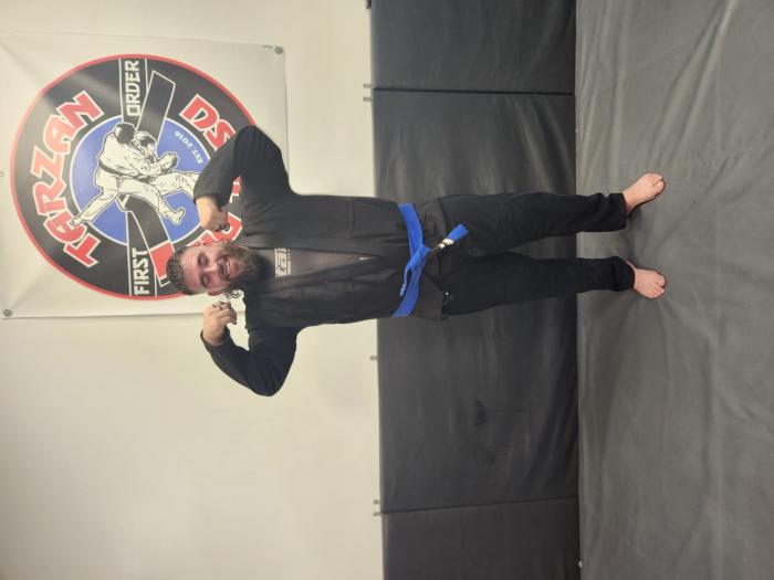 Blue belt · August 14, 2021 · Promoted by Tarzan First Order of Jiu-jitsu